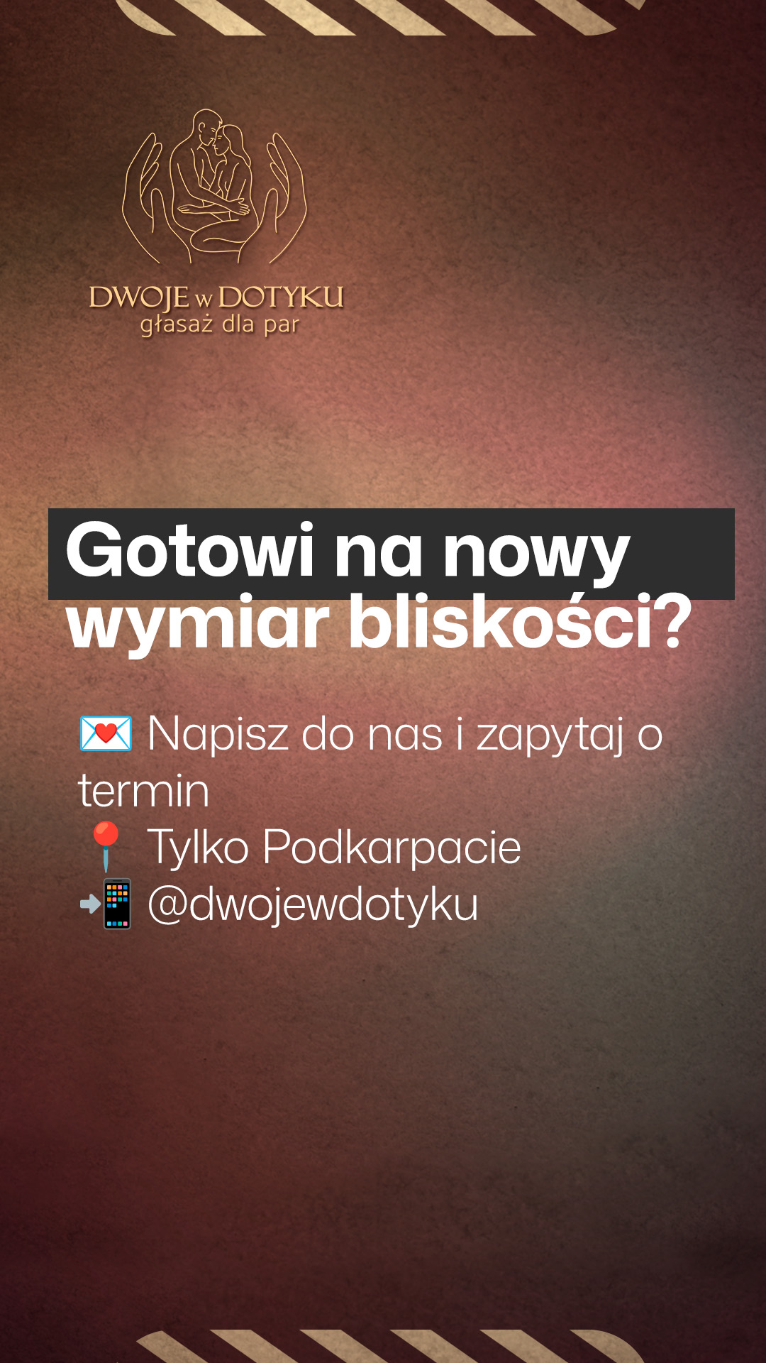 Dwoje w Dotyku - Głasaż dla par czyli pełen szacunku i spokoju masaż relaksacyjny dla dwojga